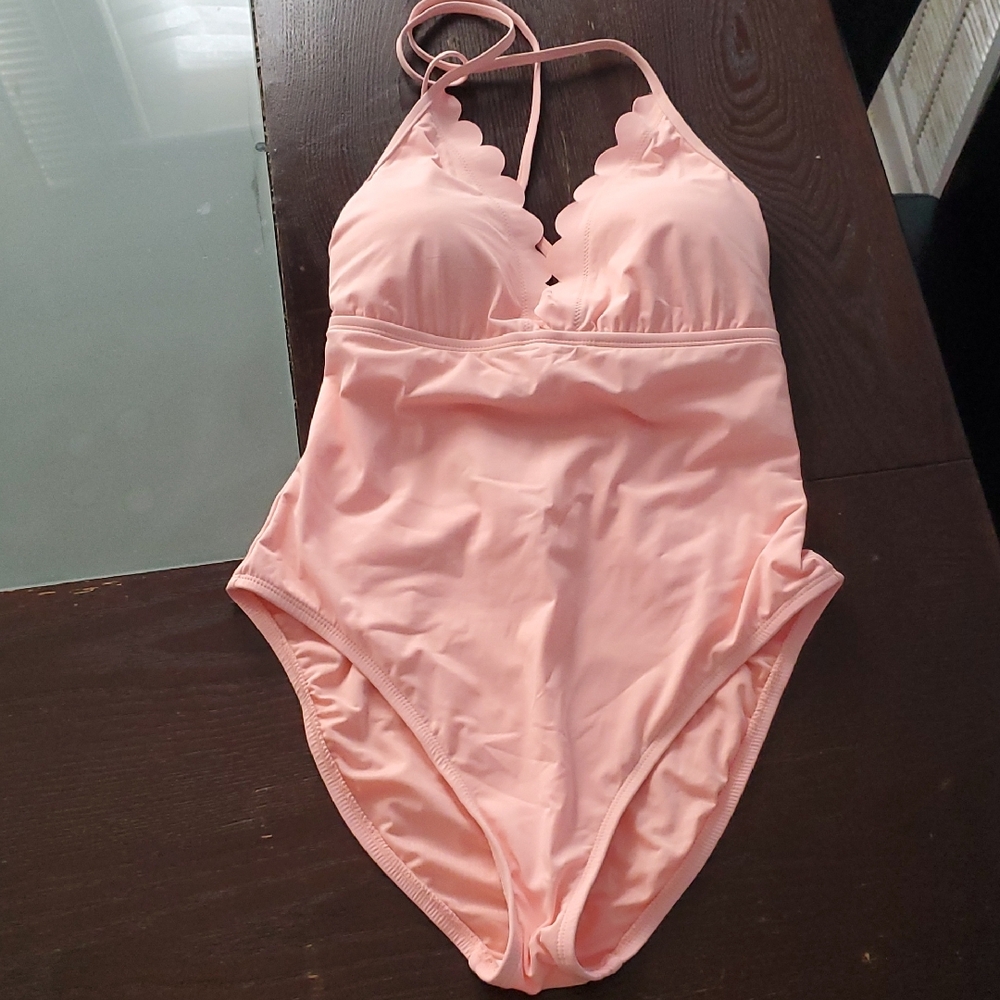 Women's Pink One Piece Swimsuit